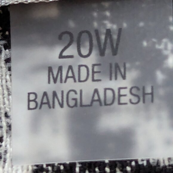 Kasper Plus Size Houndstooth Jacquard Jacket 20 - Picture 12 of 16